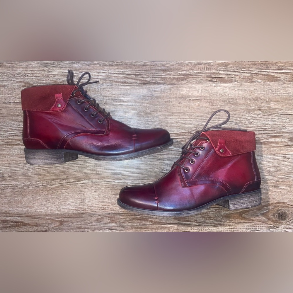 ✨MIZ MOOZ Luka Antique Bordeaux Boot✨
